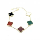 Mix Doğaltaş 5li Yonca M Bileklik