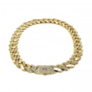 MLN Chain Geçişli Taşlı Gurme Kolye