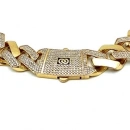 MLN Chain Geçişli Taşlı Gurme Kolye