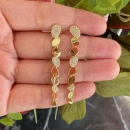 Monaco Pebbles Uzun Küpe