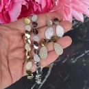 Monako Pebbles Duo Bileklik