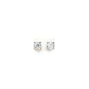 Mozanit 0,90ct Tektaş Küpe