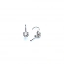 Mozanit 0,9ct Aro Tektaş Küpe