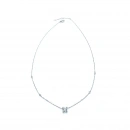 Mozanit 1ct C Montür Tektaş Kolye