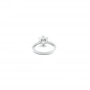 Mozanit 2.5ct 6 Tırnak Tektaş Yüzük