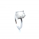 Mozanit 3ct Di Tektaş Yüzük