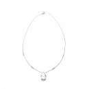Mozanit 4,5ct Damla Tektaş Kolye