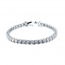 Mozanit 4mm Suyolu Bileklik