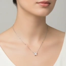 Mozanit Butterfly Kolye