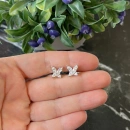 Mozanit Butterfly Küpe