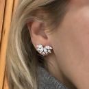 Mozanit Damla Güneş Küpe