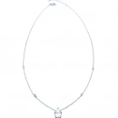 Mozanit Damla Stud Kolye