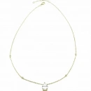 Mozanit Damla Stud Kolye