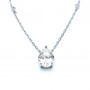 Mozanit Damla Stud Kolye