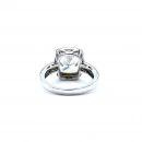 Mozanit Di Etrafı Taşlı Yüzük