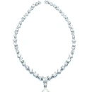 Mozanit Geo Çubuklu Damla Gerdanlık Kolye