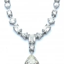 Mozanit Geo Çubuklu Damla Gerdanlık Kolye