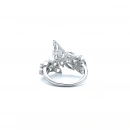 Mozanit Markiz Crown Yüzük