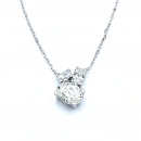 Mozanit Oval Trio Kolye