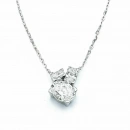 Mozanit Oval Trio Kolye