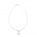 Mozanit Tria Di Markiz Oval Kolye