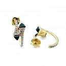 MRL Malahit Taşlı Küpe