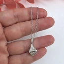 Mrl Taşlı Kurşun Kolye