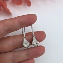 Mrl Taşlı Kurşun Küpe