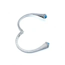 MRL Turkuaz Çizgili Kelepçe