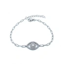 Nötr Göz Ataç Zincir Bileklik