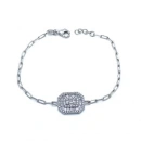 Nötr Inv Bagetli Ataç Zincir Bileklik