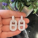 Oval Baget Marka Küpe