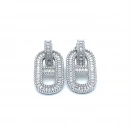 Oval Baget Marka Küpe