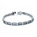 Oval Bagetli Suyolu Bileklik