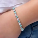 Paraiba Damla Geo Bileklik