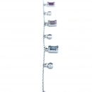 Pastel Palet Baget Sallantılı Zincir Bileklik