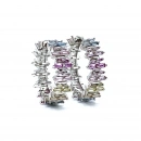 Pastel Rainbow Asim Baget Tamtur Küpe