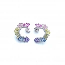 Pastel Rainbow Baget C Küpe