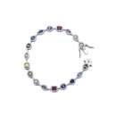 Pastel Rainbow Geo Suyolu Bileklik