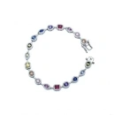 Pastel Rainbow Geo Suyolu Bileklik