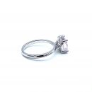 Pembe Oval Prenses Tektaş Yüzük