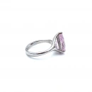 Pembe Safir Damla Tektaş Yüzük