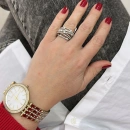 Pırlanta Montür 8 Sıra Yüzük