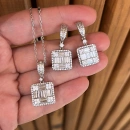 Pırlanta Montür Baget Küpe