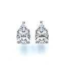 Prenses Mozanit Üçgen Küpe