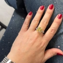 Prenses Sitrin Digrade Yüzük