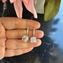 Prenses Taşlı Küpe