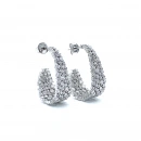 Rain Yarım Halka Küpe