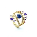 Rainbow 3 Damla Göz Yüzük