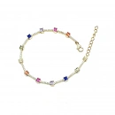 Rainbow Baget Suyolu Bileklik